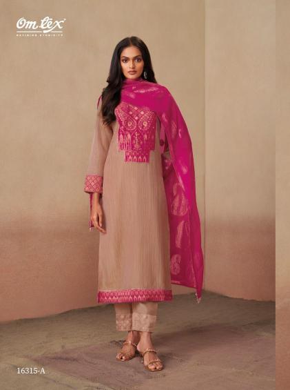 Omtex ganishkha wholesale dress material suppliers